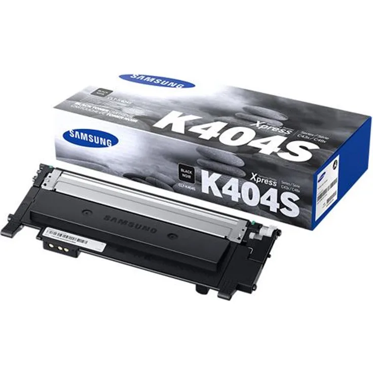 Samsung Toner CLT-K404S - Schwarz - Kapazität: 1.500 Seiten (CLT-K404S/ELS)