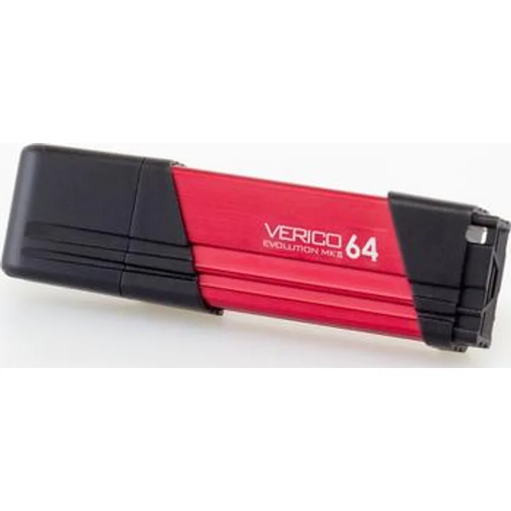 64 GB Verico Evolution MKII rot, Typ-A USB 3.1 Stick lesen: 35MB/s, schreiben: 20MB/s