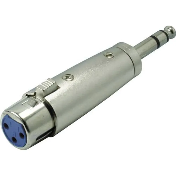 Kash XLR-Adapter XLR-Buchse - Klinkenstecker 6.35mm Stereo Polzahl:3 1St.