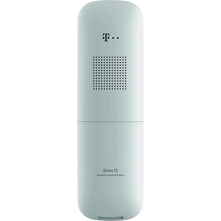 Telekom Sinus 12 Festnetz Telefon schnurlos, 5 cm Farbdisplay, beleuchtete Tastatur, anschlussunabhängige Nutzung an allen handelsüblichen Routern und Standardanschlüssen, Analog-Telefon mit Basis, weiß – Bild 4