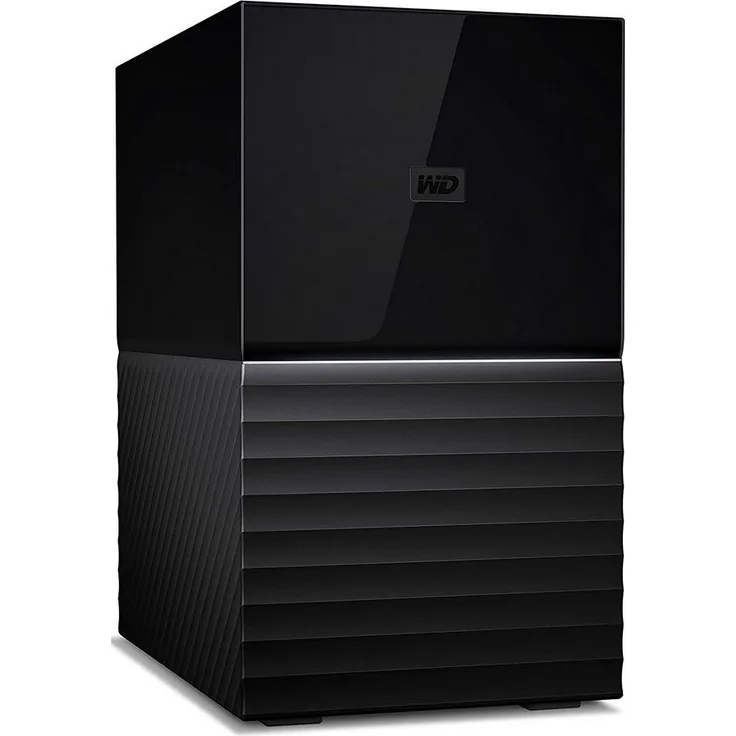 WD My Book Duo WDBFBE0160JBK - Festplatten-Array - 16 TB - 2 Schächte - HDD 8 TB x 2 - USB 3.1 (extern)