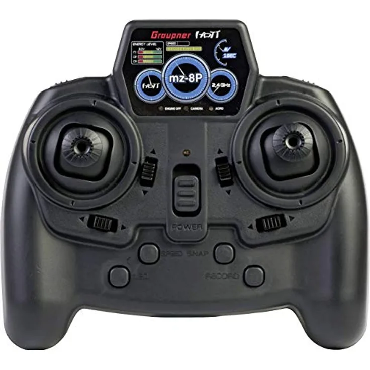 Graupner mz-8P HoTT Mode 2 Hand-Fernsteuerung