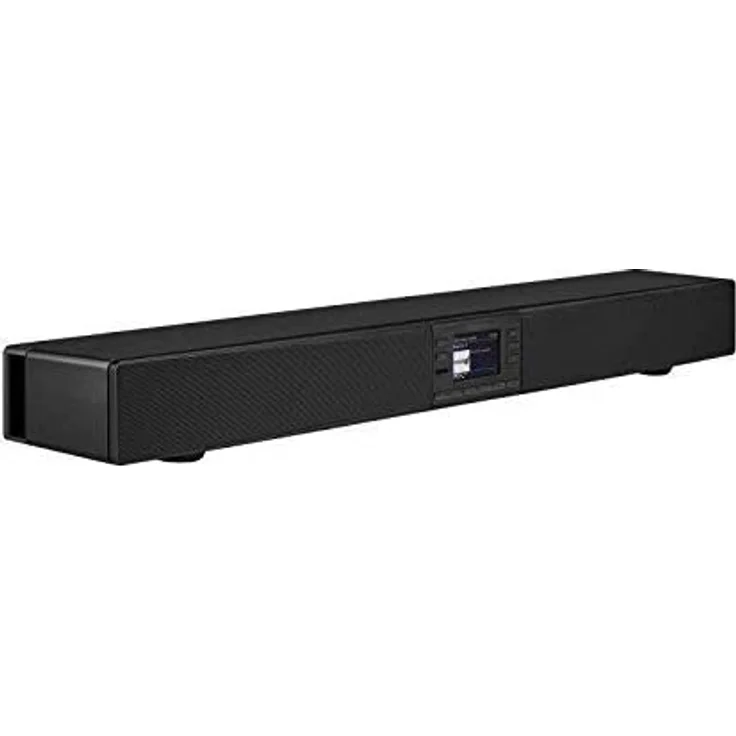 Sangean SB-100 2.1 Soundbar mit Subwoofer, kabellos/kabelgebunden, geeignet für TV, schwarz (2018) – Bild 3