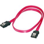 Planet ASSMANN - SATA-Kabel - Serial ATA 150/300/600 - 7-poliges SATA - 7-poliges SATA - 30 cm - gepresst, verriegelt - Rot (AK-400102-003-R)