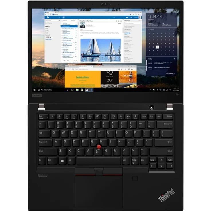 Lenovo ThinkPad T14s G1 - Business-Laptop 14 Zoll (35,6 cm) Full HD, Intel Core i5-10210U, 16GB RAM, 512GB SSD, Windows 10 Pro 64-bit (20T0004PGE) – Bild 5