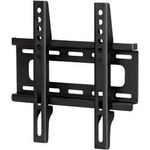 Hama TV-Wandhalterung Ultraslim (Fernseher von 19 bis 46 Zoll (48 cm bis 117 cm Bildschirmdiagonale), inkl. Fischer Dübel, VESA bis 200 x 200, Wandabstand nur 2,5 cm, max. 25 kg) schwarz