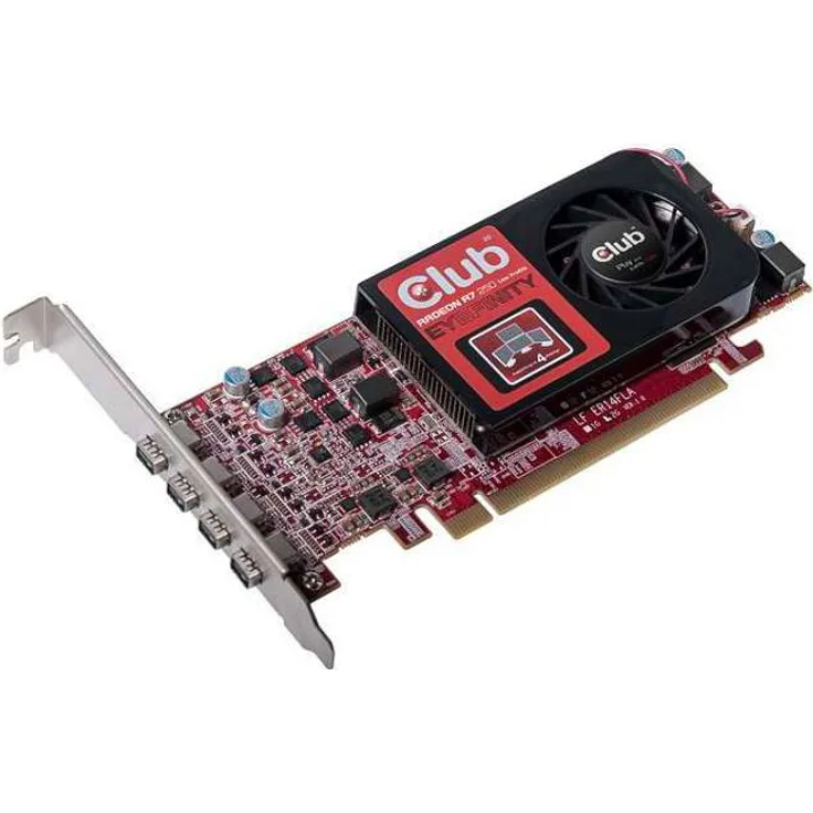 Club 3D Radeon R7 250E Eyefinity 4 (CGAX-R7256LM4)