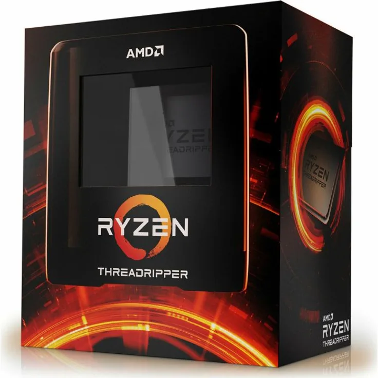 AMD Ryzen Threadripper 3960X, 24 Kerne (48 Threads), 3,9 - 4,5 GHz, Boxed (ohne Kühler) (100-100000010WOF)