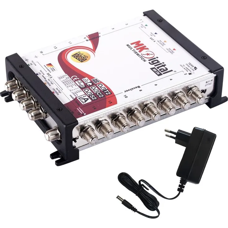 MK Digital MV 5-16 Multischalter Multiswitch SAT Verteiler 5 auf 16 kaskadierbar