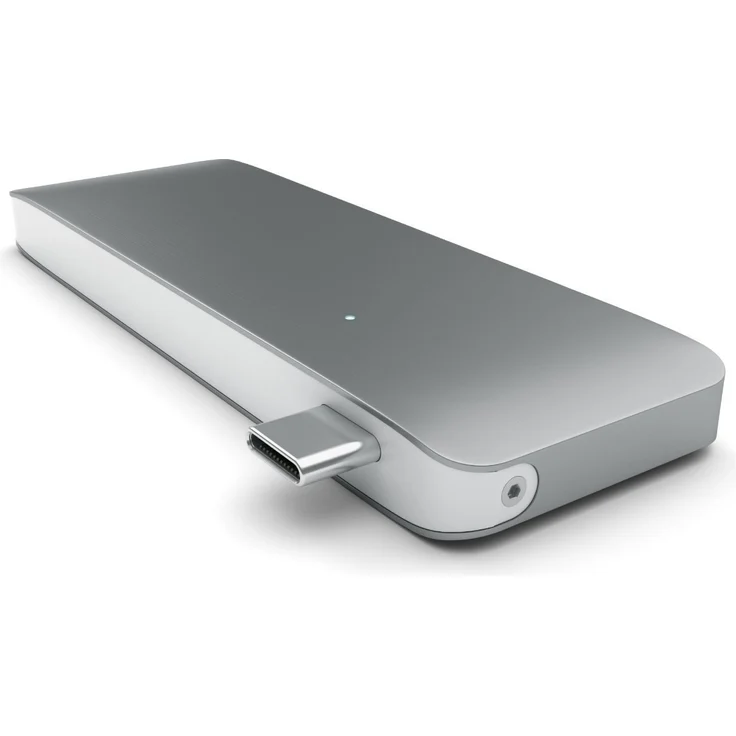 Satechi ST-TCUPM Typ-C Pass Through USB Hub space gray, Cardreader + 3 Port USB Hub, USB-C 3.0 (B019PHF9UY) – Bild 5