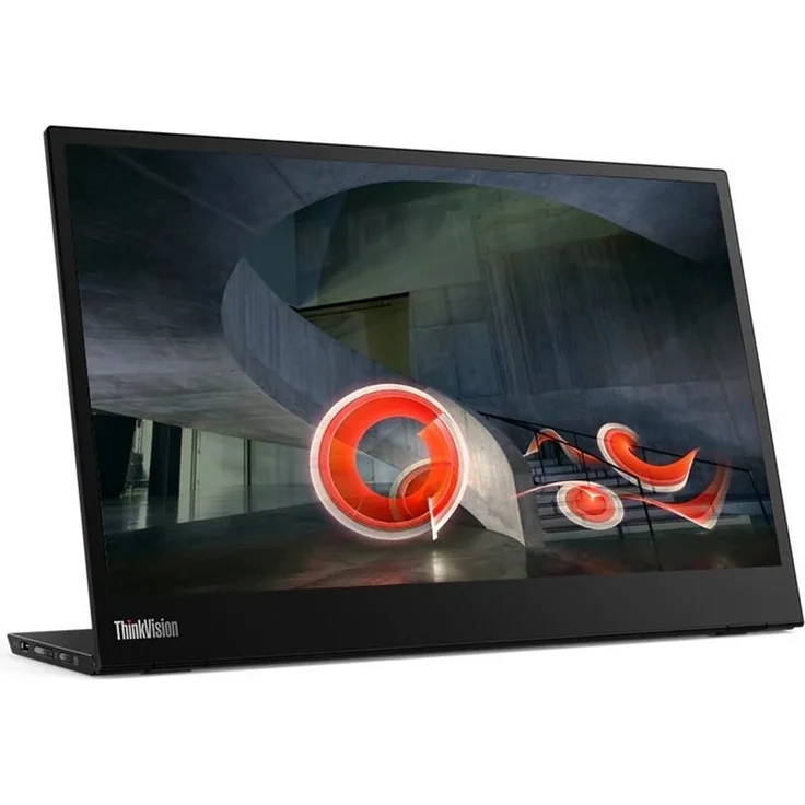 Lenovo ThinkVision M14 (61DDUAT6EU) - 14 Zoll, Full HD (1920 x 1080), IPS-Panel, 60Hz, 6ms, 300cd/m² – Bild 1
