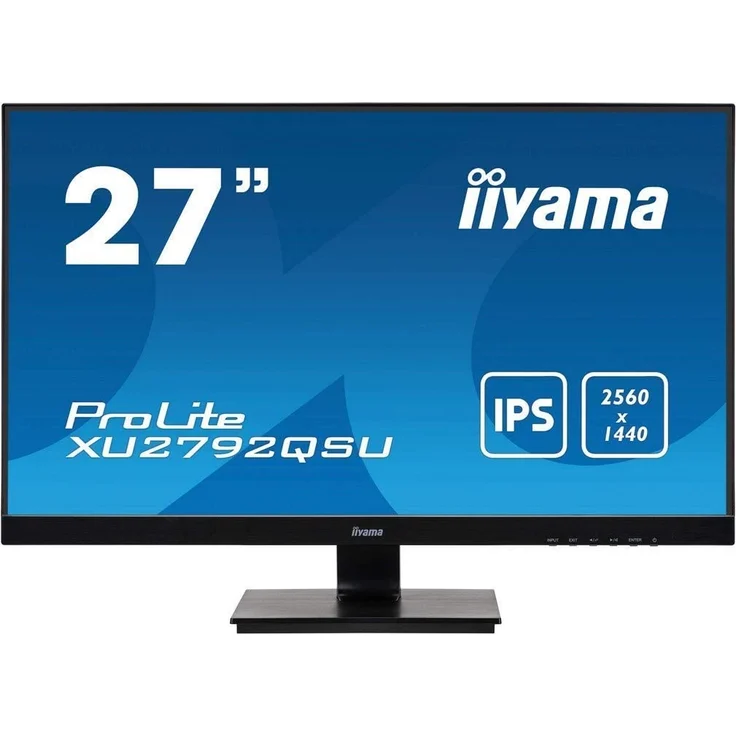 iiyama ProLite XU2792QSU-B1 - 27 Zoll, QHD (2560 x 1440), IPS-Panel, 70Hz, 5ms, 350cd/m² (XU2792QSU-B1) – Bild 1