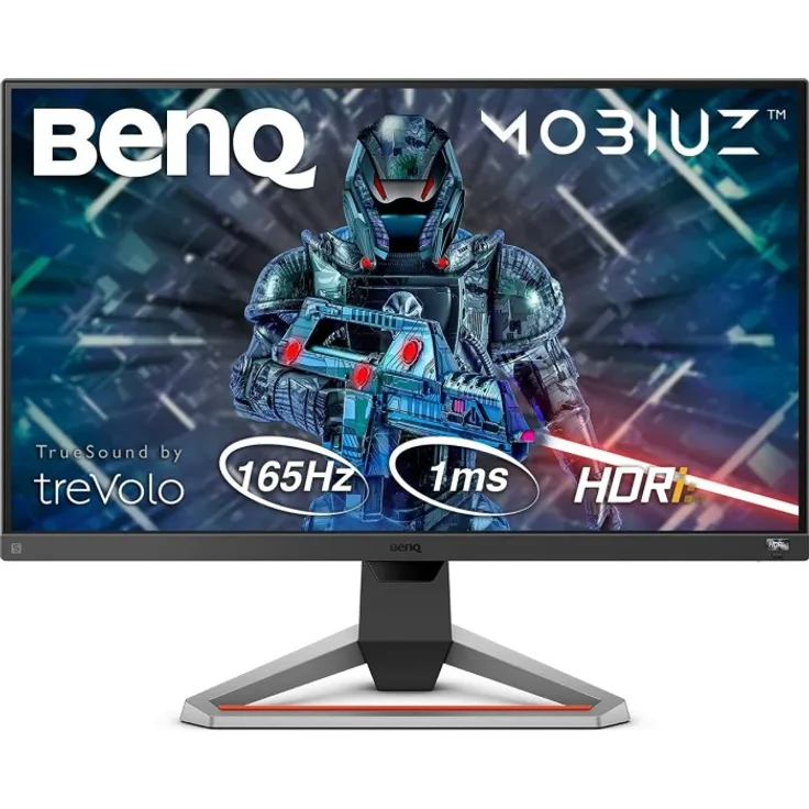 BenQ Mobiuz EX2710S - 27 Zoll, Full HD (1920 x 1080), IPS-Panel, 165Hz, 1ms, 400cd/m², HDR10 (9H.LKFLA.TBE)
