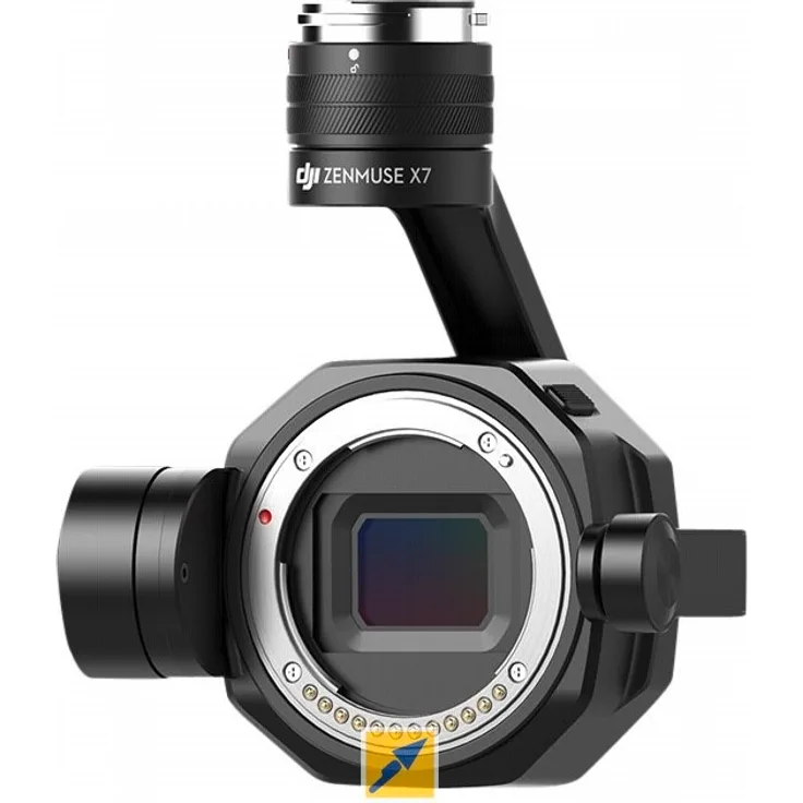 DJI Zenmuse X7 Kompaktkamera (mit Sensor-35 und integriertem Gimbal, HD-Video und Foto, kompatibel mit DJI Inspire 2-Drohne, 6K CinemaDNG 5,2K Apple ProRes)