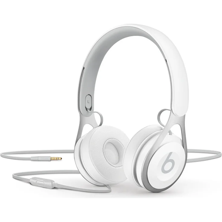 Beats EP On-Ear-Kopfhörer mit Mikrofon, weiß – Bild 1
