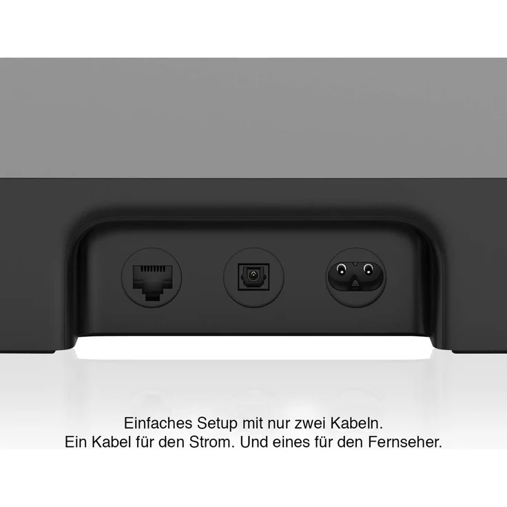 Sonos Playbase 3.1 Soundbase ohne Subwoofer mit Subwoofer, kabellos/kabelgebunden, geeignet für TV, schwarz (2017) – Bild 6