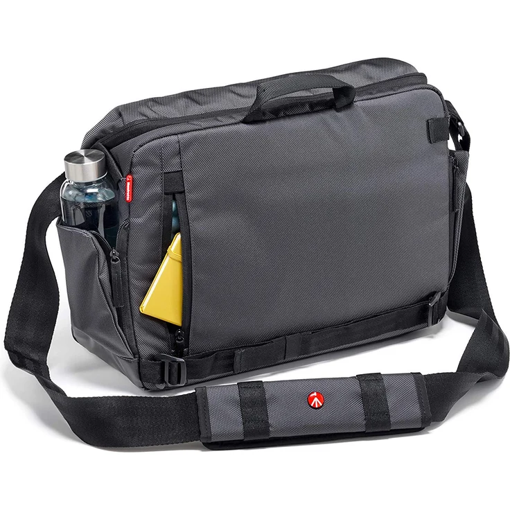 Manfrotto MB MN-M-SD-30 Manhattan Speedy-30 Foto-Schultertasche mit Stativbefestigung, herausnehmbarem Kamera-Case, für DSLR--spiegellose Kameras mit mittlerem-langem Objektiv, beschichtetes Gewebe – Bild 4