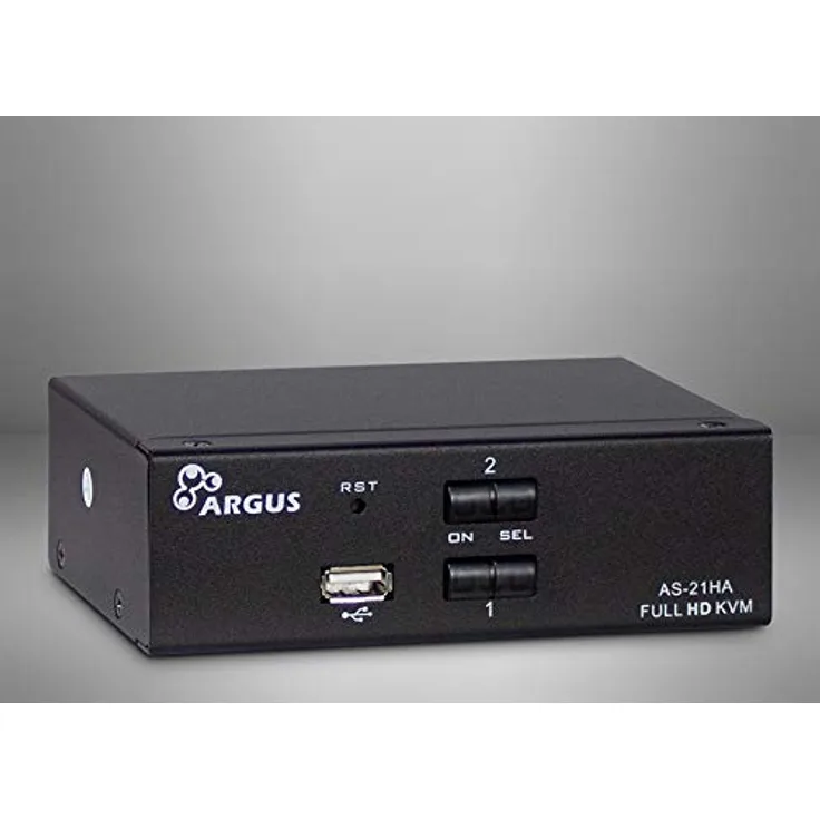 Inter-Tech KVM KVM-AS-21HA HDMI line in 2X HDMI 4X 3,5mm 3pol. Klinke 1 Power line Out 2X USB 2X 3,5mm 3pol Klinke 1x HDMI