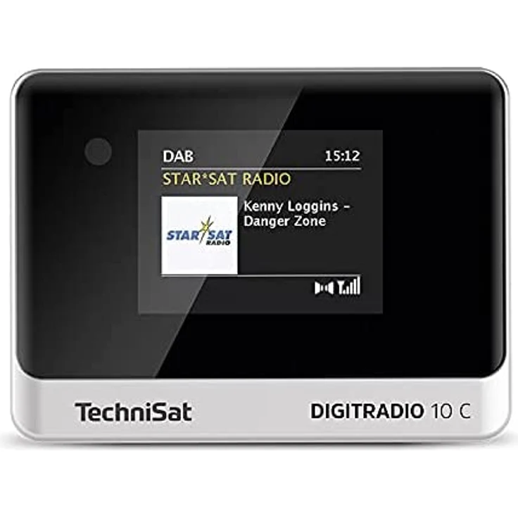 TechniSat DIGITRADIO 10 C Digitalradio mit Bluetooth, TFT-Display, Wecker, schwarz, silber – Bild 2