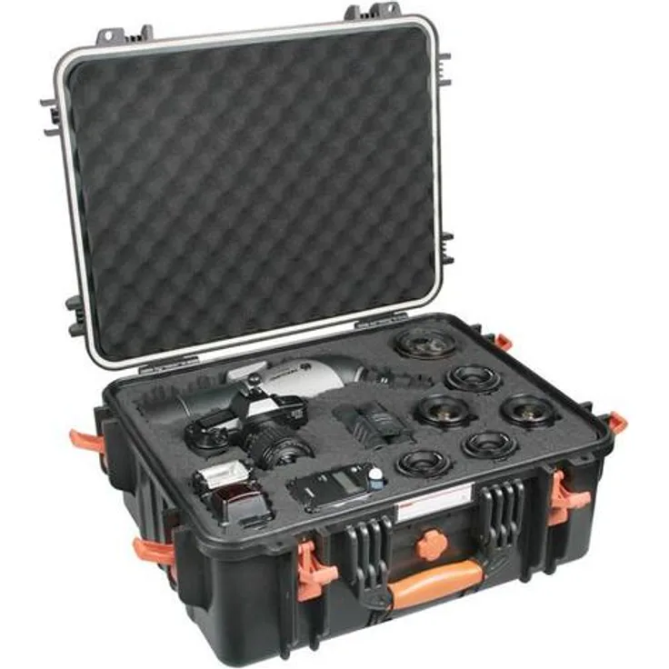 Vanguard Supreme 46F Wasserdichter Fotokoffer mit Schaumstoff schwarz