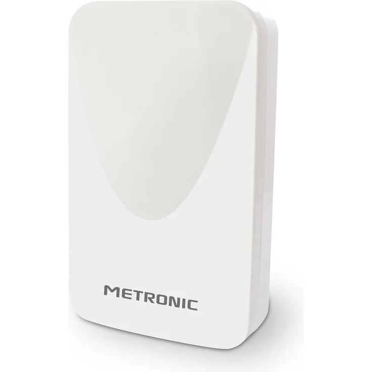 Metronic UHF-Antenne für den Außenbereich, verstärkt, 57 dB ? TNT-kompatibel mit Full HD - 4K verstärkte Antenne, 43 dB, weiß weiß