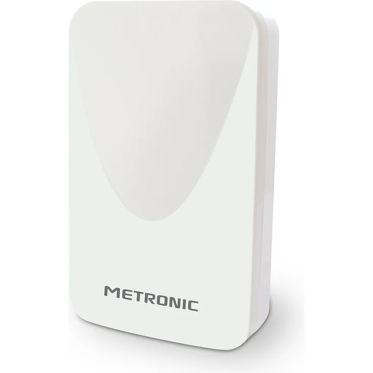 Metronic UHF-Antenne für den Außenbereich, verstärkt, 57 dB ? TNT-kompatibel mit Full HD - 4K verstärkte Antenne, 43 dB, weiß weiß