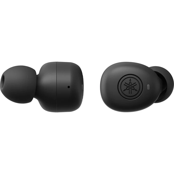 Yamaha TW-E3B True Wireless In-Ear-Kopfhörer mit Bluetooth, Mikrofon, geeignet für Sport, spritzwassergeschützt, wasserdicht, schwarz – Bild 1