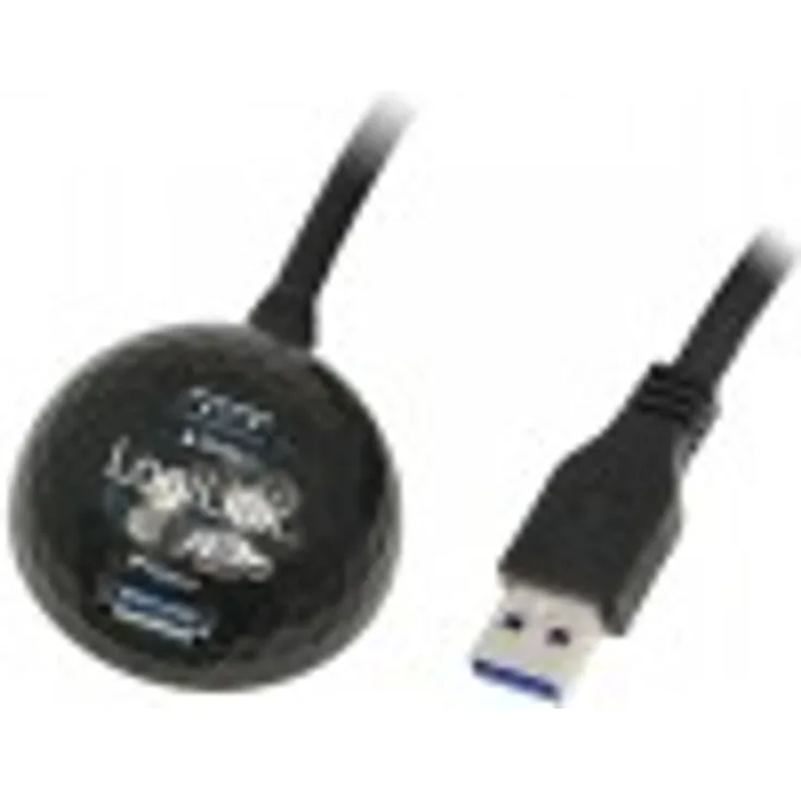 LogiLink CU0035 USB Kabel, USB 3.0 mit Docking Station, 1, 50m