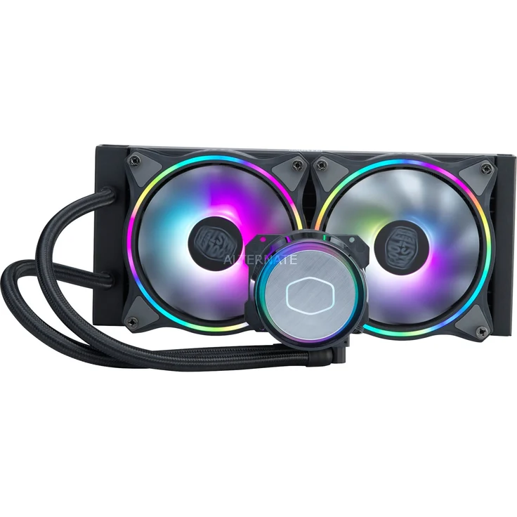 Cooler Master MasterLiquid ML240 ILLUSION RGB, schwarz – Bild 1