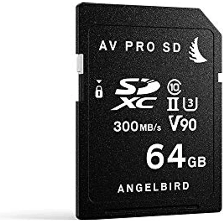 Angelbird SD Card AV PRO UHS-II 64GB V90 – Bild 1