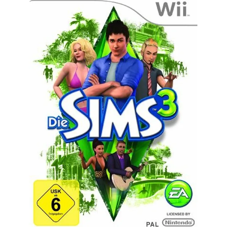 Die Sims 3  [SWP] (Wii)