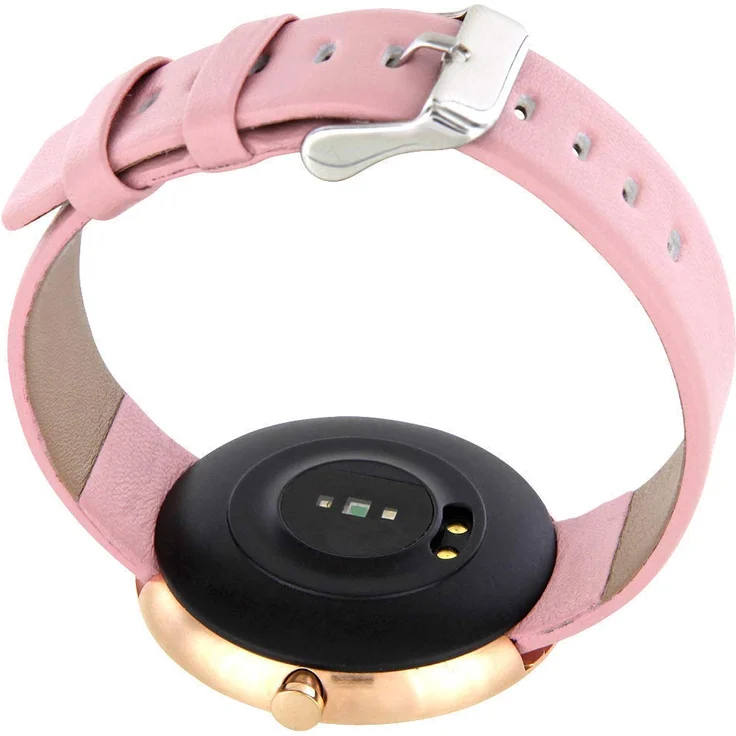 xlyne Siona XW Fit Smartwatch Damen, 43mm, Metallgehäuse, Roségold/Rosa – Bild 5