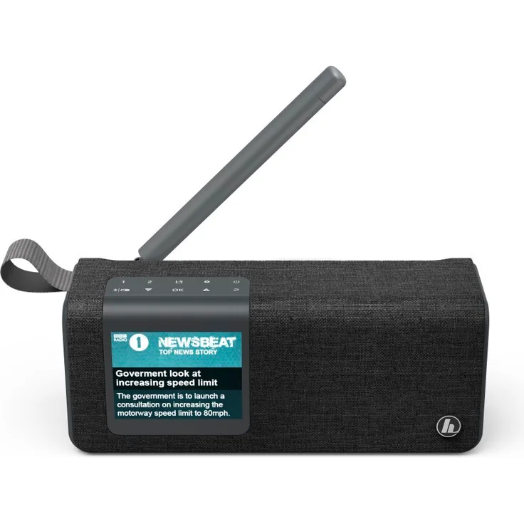Hama DR200BT Digitalradio mit Bluetooth, schwarz