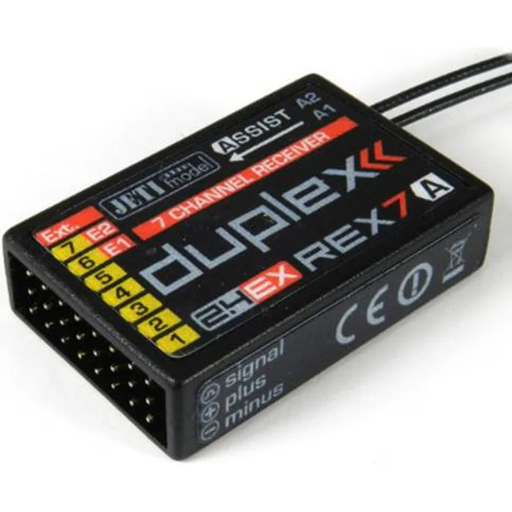 Jeti REX 7 (Assist) 7-Kanal Empfänger 2,4GHz