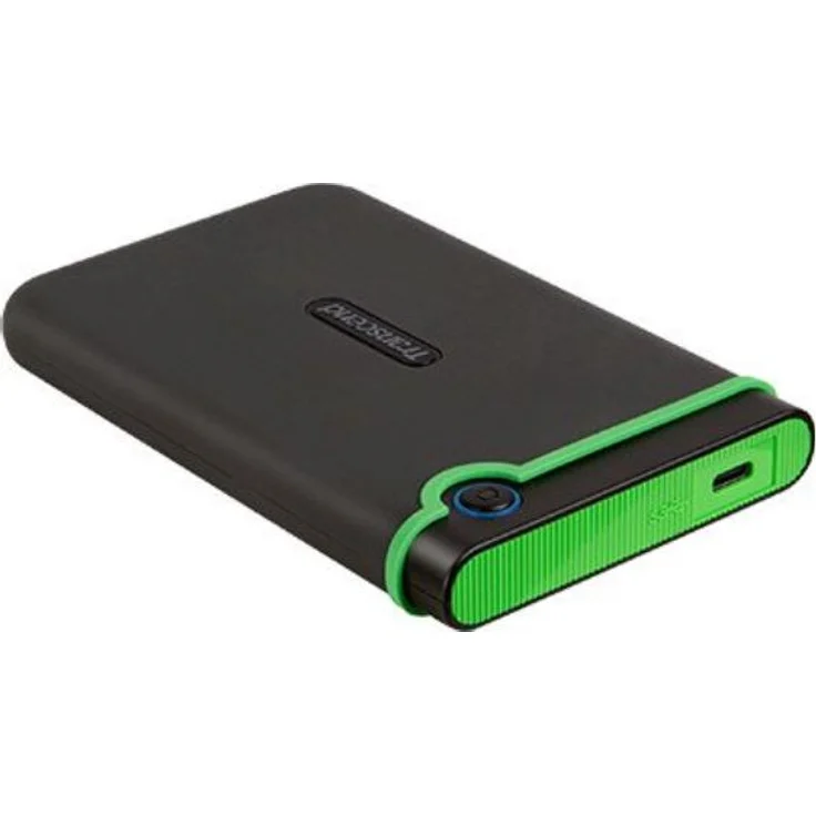 Transcend StoreJet 25M3C - Festplatte - 2 TB - extern (tragbar) - 2.5 Zoll (6.4 cm) - USB 3.1 Gen 1 - Iron Gray (TS2TSJ25M3C) – Bild 1