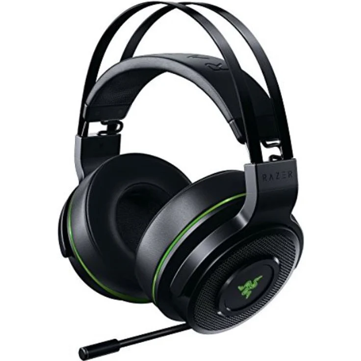 Razer Thresher Xbox One Kabelloses Gaming Headset (50 mm Treiber, Ohrumschließendes Design und Ausziehbares undirektionales Mikrofon) – Bild 1