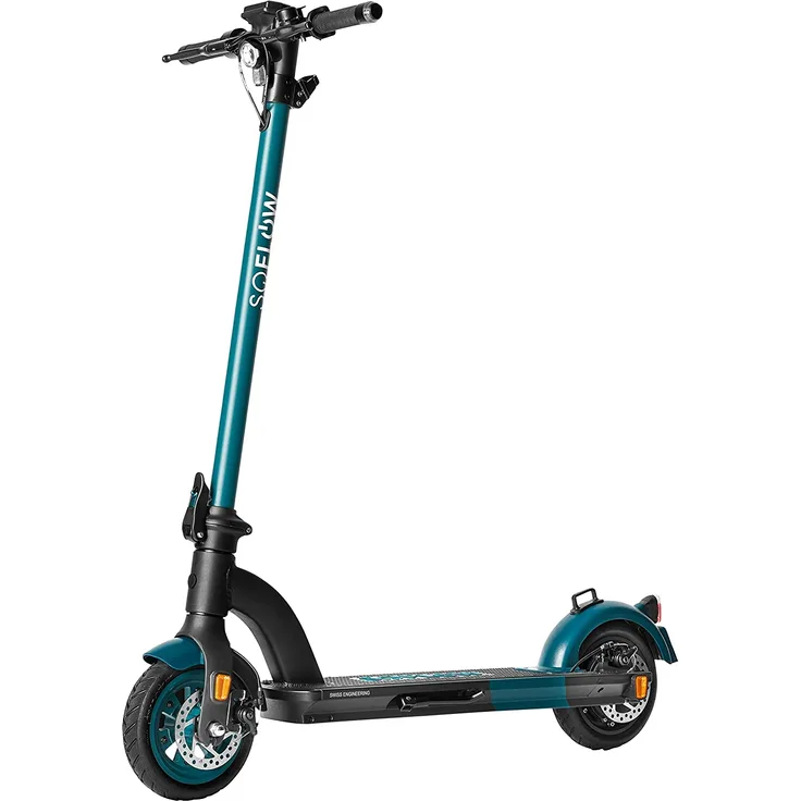 SoFlow SO4 Gen 3 E-Scooter, mit Straßenzulassung, Grün, 20 km/h