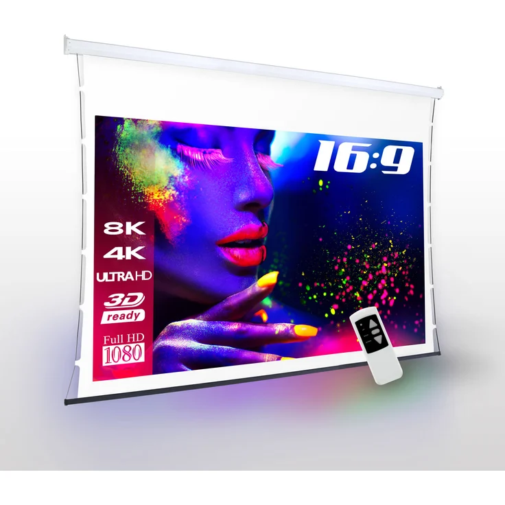 ESMART Professional TATENSO Akustik Tension Leinwand 295 x 165 cm (133'') 16:9 – Bild 2