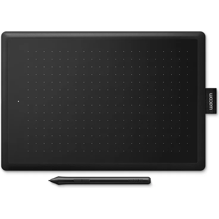 Wacom One CTL-472-N Creative Pen Tablet zum Zeichnen Schwarz, Größe S