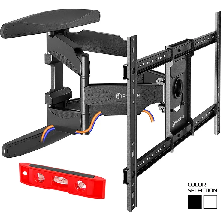 ONKRON TV Wandhalterung für 40“ - 70 Zoll LED LCD OLED Bildschirmen Doppelarm Schwenkbar Neigbar Halterung VESA 200 x 100-600 x 400 M6L