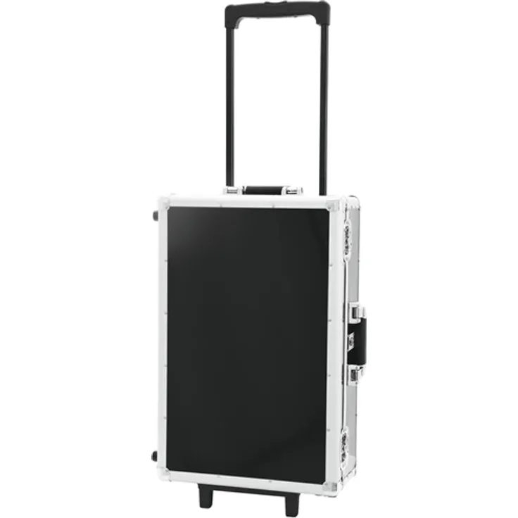 Roadinger 30122087 Hülle für 120 CD mit Trolley schwarz