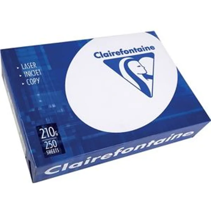 Clairalfa 2216C Multifunktionspapier, DIN A4, 210 g-qm extra weiß