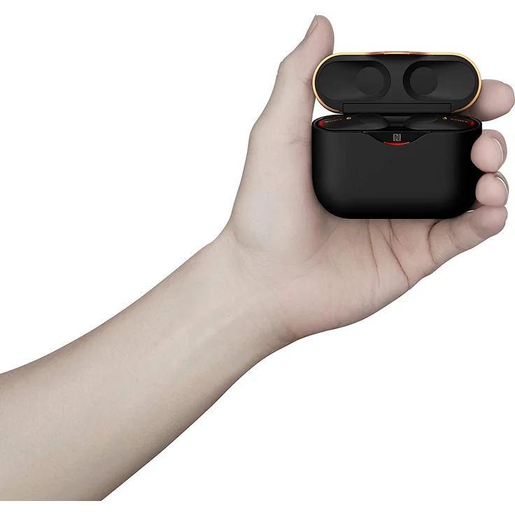 Sony WF-1000XM3 In-Ear Kopfhörer, mit Bluetooth, Mikrofon, Noise Cancelling, schwarz – Bild 7