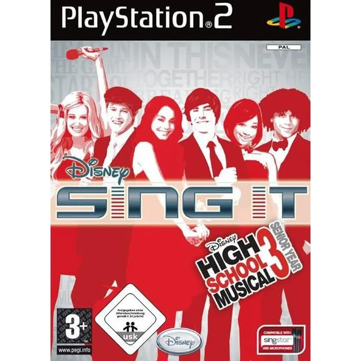 High School Musical 3 - Disney Sing it (PS2)