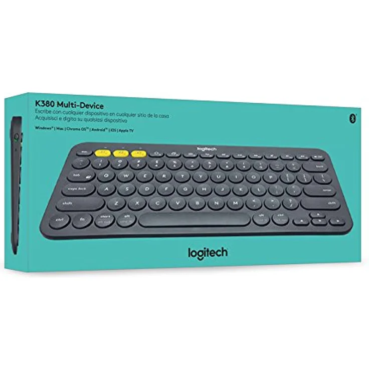 Logitech K380 Multi-Device Bluetooth Keyboard - Tastatur - Bluetooth - Deutsch QWERTZ - Schwarz (920-007566) – Bild 5