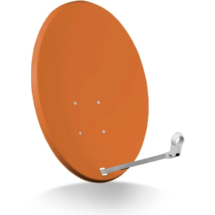 SAT-Antenne OPTICUM X80, Stahl, ziegelrot, 80 cm