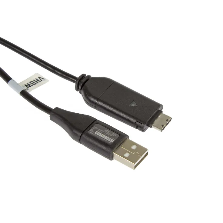 vhbw USB KABEL LADEKABEL DATENKABEL passend für SAMSUNG Digimax Ersatz für SUC-C3, SUC-C5, SUC-C7, SUC-C7H, CB20U05A, AD31-00147A, CB20U12m