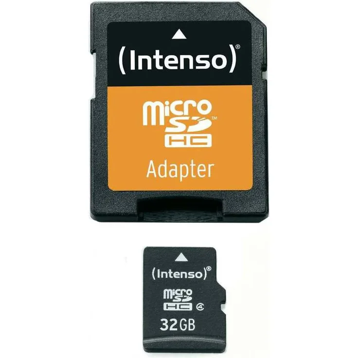 Intenso Micro SDHC 32GB Class 4 Speicherkarte inkl. SD-Adapter