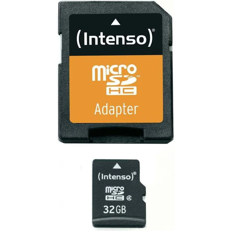 Intenso Micro SDHC 32GB Class 4 Speicherkarte inkl. SD-Adapter – Bild 1