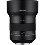 Samyang XP 85mm F1.2 Canon EF - manuelles Portrait Objektiv, 85 mm Festbrennweite für Canon Vollformat & APS-C Kameras mit EF-EF-S Anschluss, für EOS Serie, ideal für Portraits, Reisen, Produkte